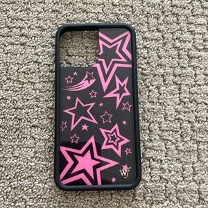 Wildflower black/pink star case- Iphone 13 pro max